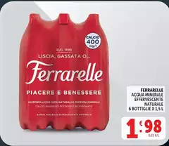 Ferrarelle - Acqua Minerale Effervescente Naturale
