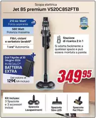 Samsung - Jet 85 Premium VS20C852FTB