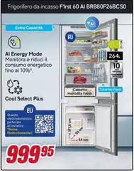 Samsung - Frigorifero Combo F15rst 60 AI RB80F26BCSO Samsung - Frigorifero Combo F15rst 60 AI RB80F26BCSO