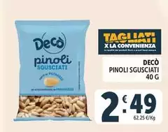 Gusto decò - Pinoli Sgusciati