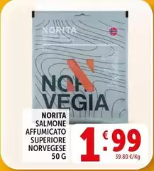 Norita - Salmone Affumicato Superiore Norvegese