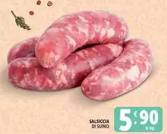 Salsiccia Di Suino Salsiccia Di Suino