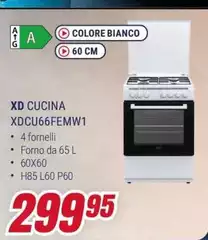 Cucina XDCU66FEMW1-