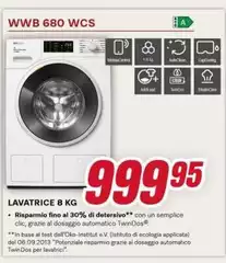 Lavatrice 8 Kg