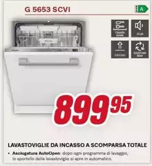 Lavastoviglie Da Incasso A Scomparsa Totale