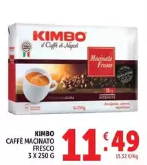 Kimbo - Caffè Macinato Fresco