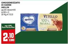 Mellin - Omogeneizzato Di Carne Mellin - Omogeneizzato Di Carne