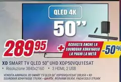Solo - Smart Tv Qled 50" Uhd 50" Qu11esatz