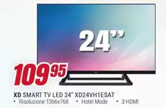 Smart Tv Led 24" Xd24vh15sat