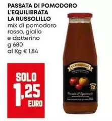 La russolillo - Passata Di Pomodoro L'Equilibrata