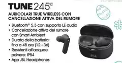 Jbl - Auricolari True Wireless Con Cancellazione Attiva Del Rumore