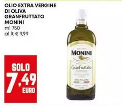 Monini - Olio Extra Vergine Di Oliva Granfruttato
