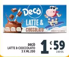 Deco - Latte & Cioccolato
