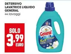 General - Detersivo Lavatrice Liquido General - Detersivo Lavatrice Liquido