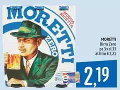 Moretti - Birra Zero Moretti - Birra Zero