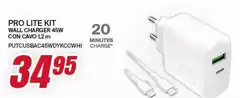 Pro Lite Kit Wall Charger 45w Con Cavo 12 W