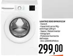 Beko -  Bmwu9321w