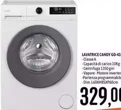Candy - Lavatrice  GD-41