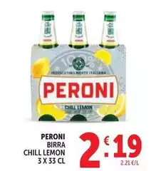 Peroni - Birra Chill Lemon Peroni - Birra Chill Lemon