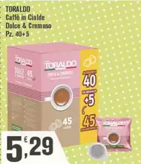 Toraldo - Caffè In Cialde Dolce & Cremoso