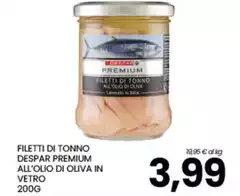 Despar - Filetti Di Tonno All'Olio Di Oliva In Vetro