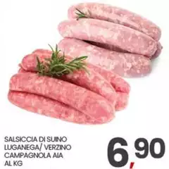 Aia - Salsiccia Di Suino Luganega/Verzino Campagnola