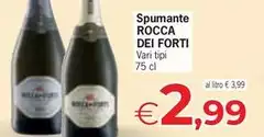 Rocca dei forti - Spumante