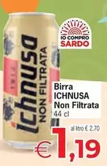 Ichnusa - Birra Non Filtrata Ichnusa - Birra Non Filtrata