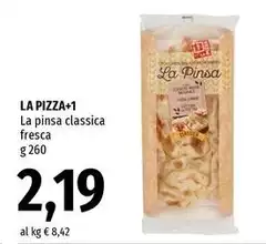 La Pizza +1 - La Pinsa Classica Fresca La Pizza +1 - La Pinsa Classica Fresca