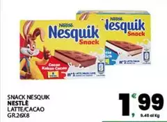 Nestlè - Snack Nesquik Latte/cacao