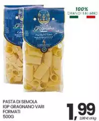 Pasta Di Semola IGP Pasta Di Semola IGP