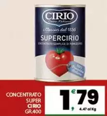 Cirio - Concentrato Super