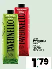 Tavernello - Vino Bianco/Rosso/Brick Tavernello - Vino Bianco/Rosso/Brick