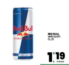 Red bull - Vari Gusti