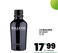 Bulldog - Gin 40 Gradi