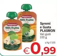 Plasmon - Spremi E Gusta