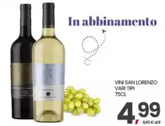 San lorenzo - Vini Vari Tipi