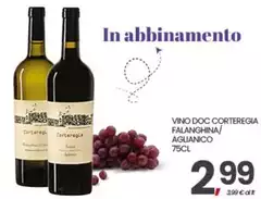 Vino DOC Corteregia Falanghina/Aglianico