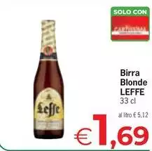 Leffe - Birra Blonde Leffe - Birra Blonde