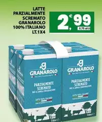 Granarolo - Latte Parzialmente Scremato 100% Italiano Granarolo - Latte Parzialmente Scremato 100% Italiano