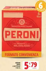 Peroni - Birra 6 Bottiglia
