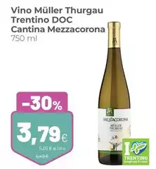 Mezzacorona - Vino Müller Thurgau Trentino DOC Mezzacorona - Vino Müller Thurgau Trentino DOC