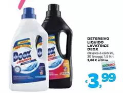 Deox - Detersivo Liquido Lavatrice Deox - Detersivo Liquido Lavatrice