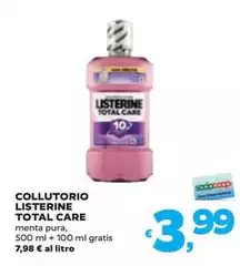 Listerine -  Collutorio Total Care