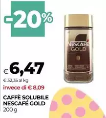 Nescafé - Caffè Solubile Gold