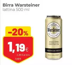 Warsteiner - Birra Warsteiner - Birra
