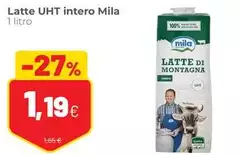 Mila - Latte UHT Intero