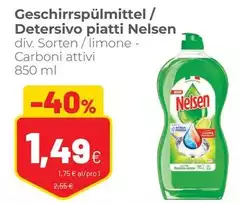 Nelsen - Detersivo Piatti