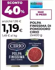 Cirio - Polpa Finissima Di Pomodoro Cirio - Polpa Finissima Di Pomodoro