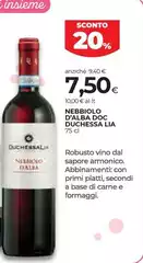 Duchessa lia - Nebbiolo D'Alba DOC Duchessa lia - Nebbiolo D'Alba DOC